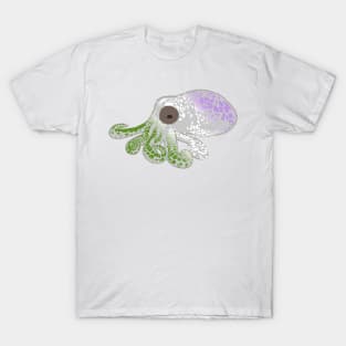 Genderqueer Flag Spotted Octopus T-Shirt